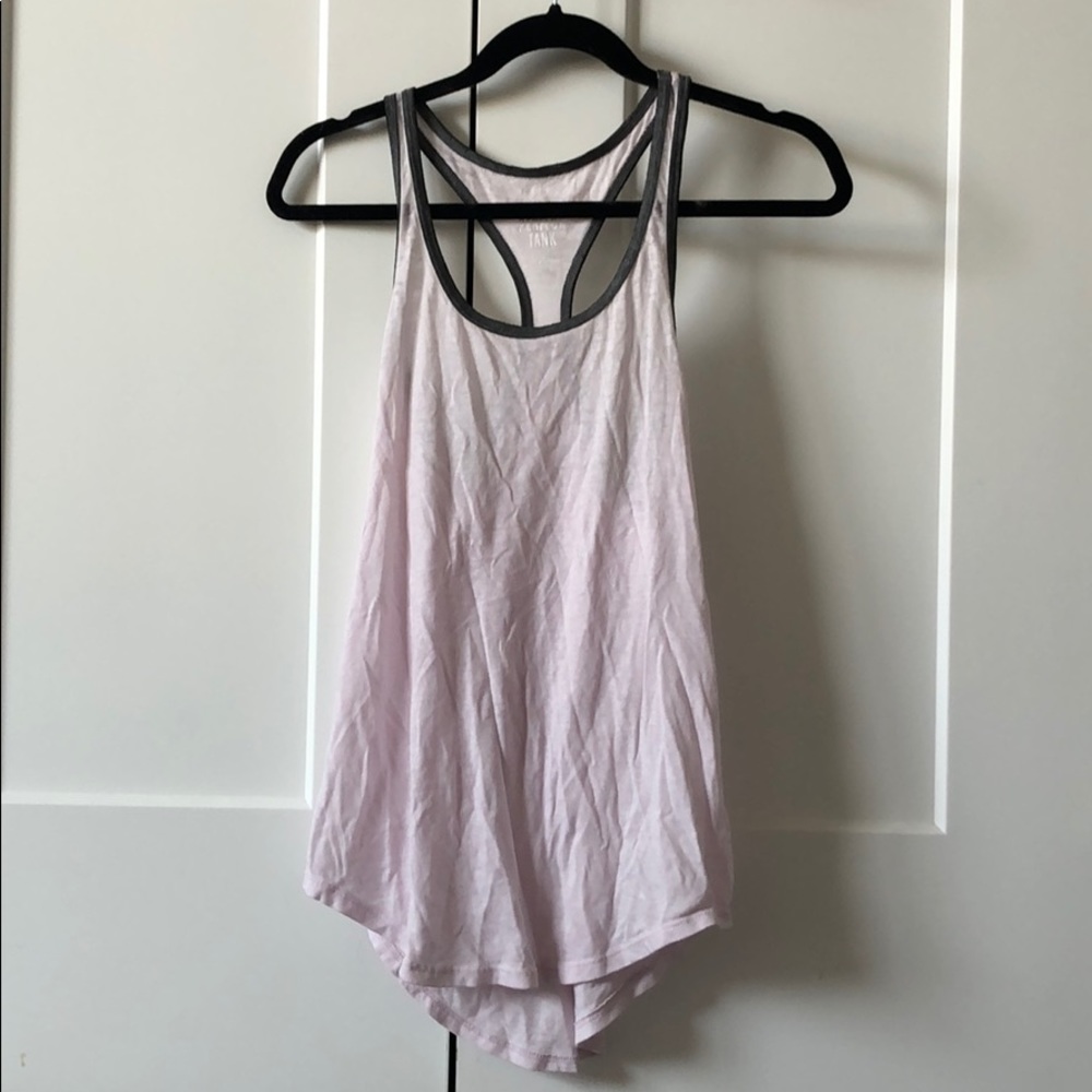 light pink tank